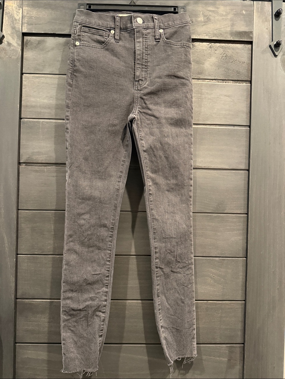 Madewell High-Rise Skinny Women’s Jeans Black wash